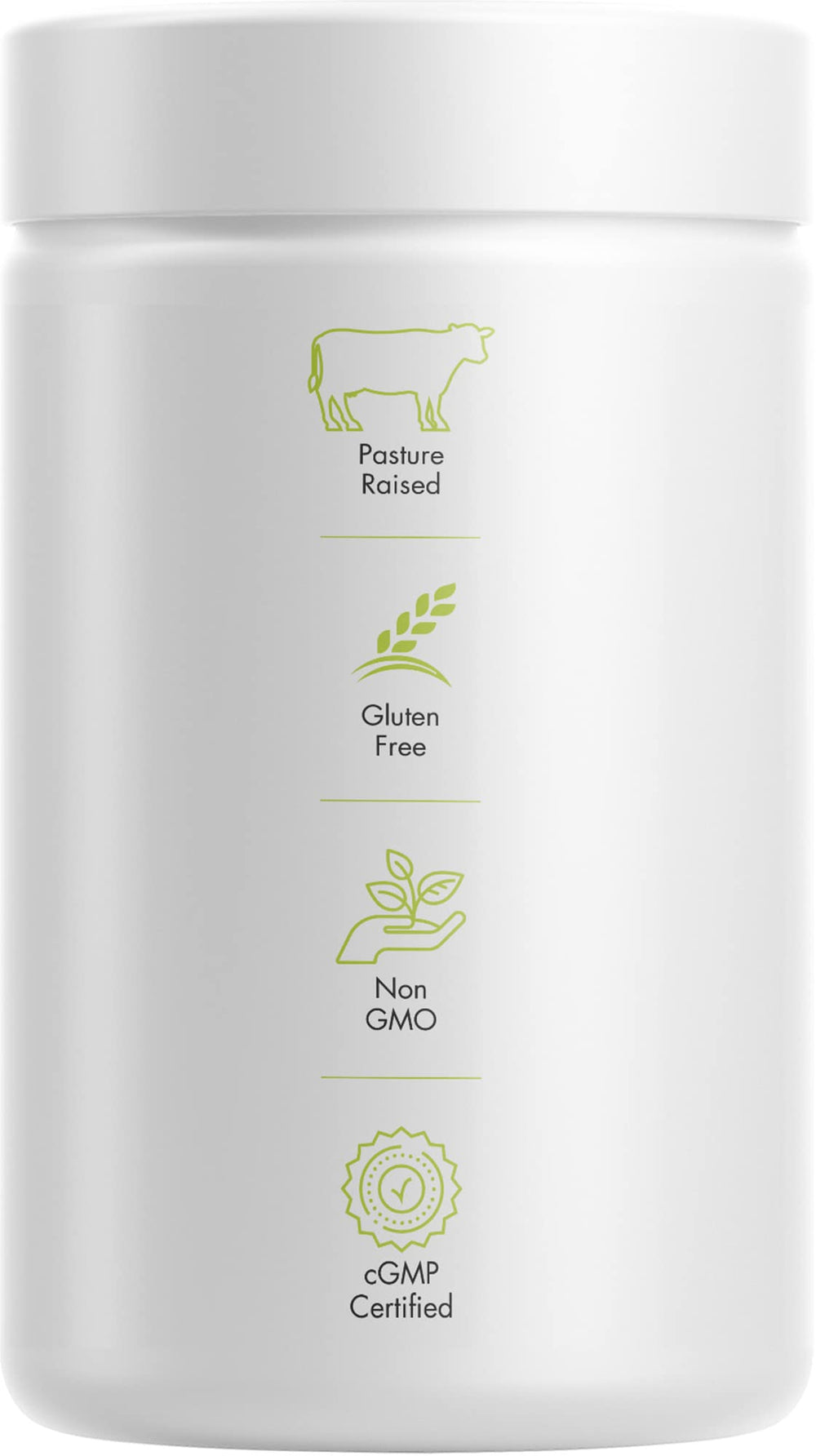 Codeage Grass-Fed Beef Pancreas packaging highlighting USA-made quality.