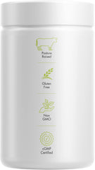 Codeage Grass-Fed Beef Pancreas packaging highlighting USA-made quality.