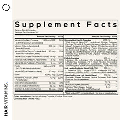 Codeage Hair Vitamins collagen types I and III for glossy hair