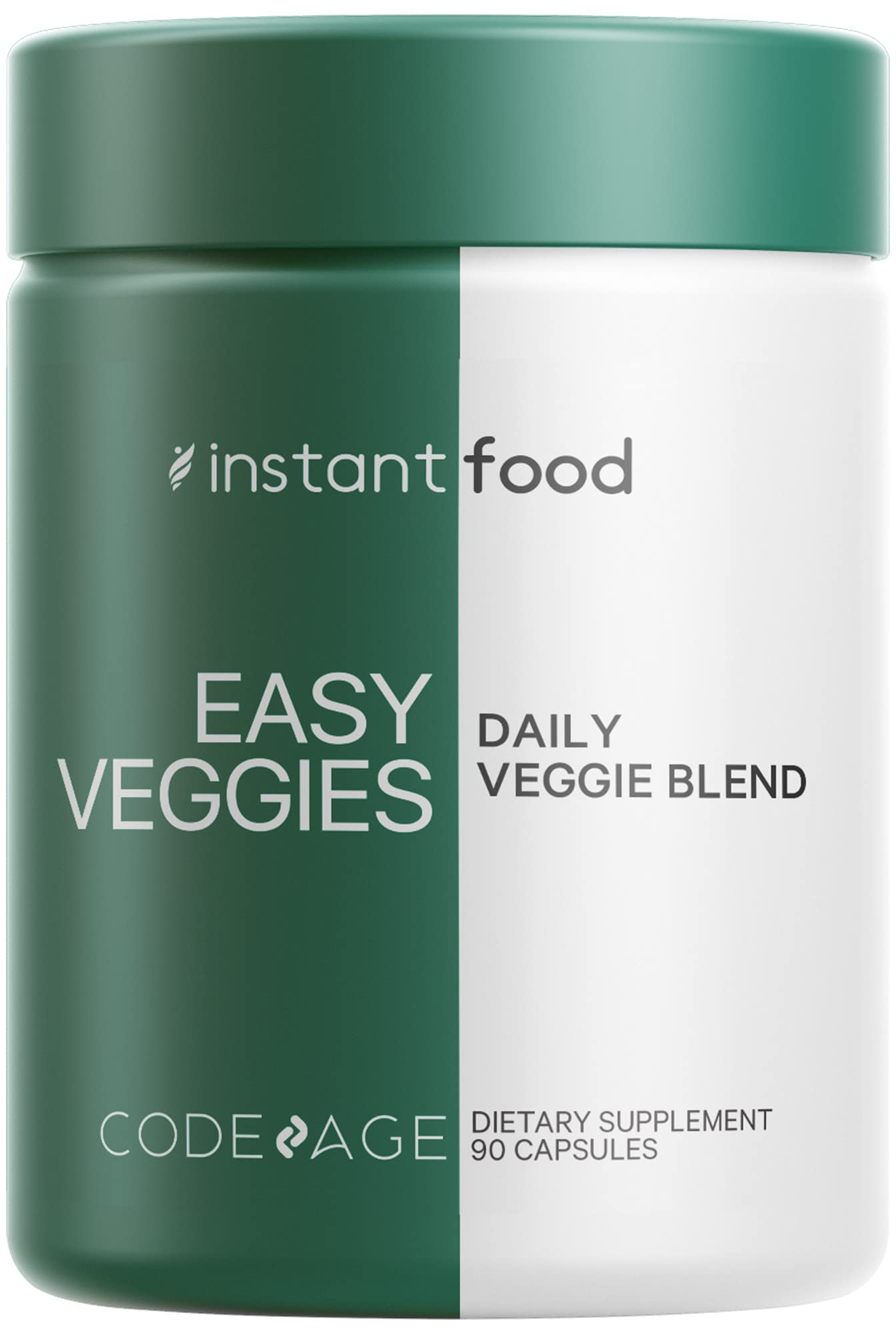 Close-up of Codeage Fast Fruits capsules showcasing natural fruit blends