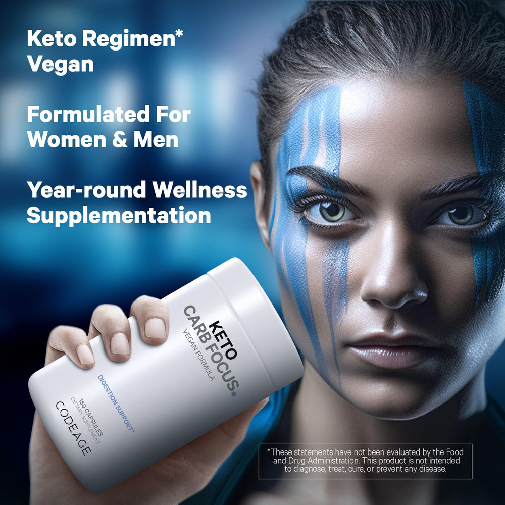 Codeage Keto Carb Focus use-after-carb scenario shows easy daily routine