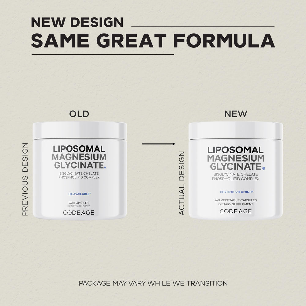 Codeage liposomal delivery phospholipid complex visual