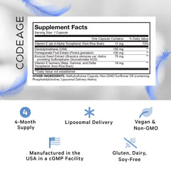 Close-up of Codeage Liposomal DIM capsules ready for daily supplementation