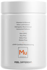 Codeage Liposomal Mullein Ultra ingredients list highlighting herbal blend.