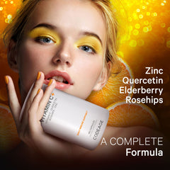 Citrus bioflavonoids from grapefruit, lemon, and orange powders add vibrant flavor cues.
