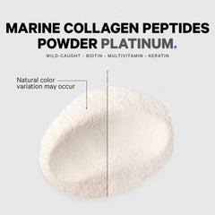 Codeage Marine Collagen Platinum USA manufacturing tag on packaging