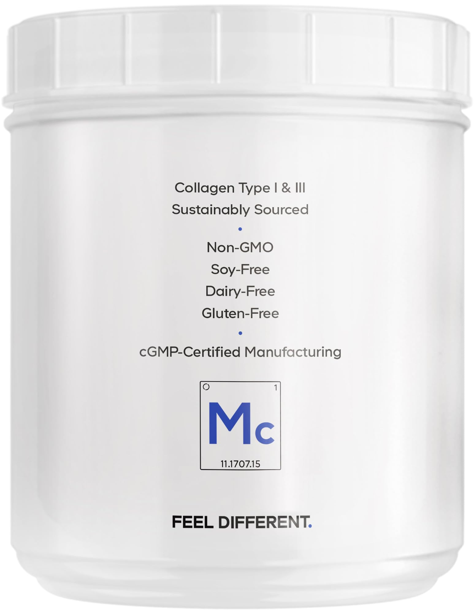 Codeage Marine Collagen Powder ingredients panel showing 18 amino acids.