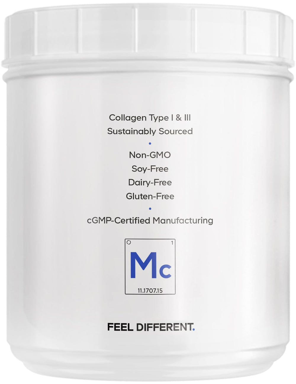 Codeage Marine Collagen Powder ingredients panel showing 18 amino acids.