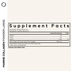 Codeage Marine Collagen Powder scoop measuring serving for easy daily consumption.