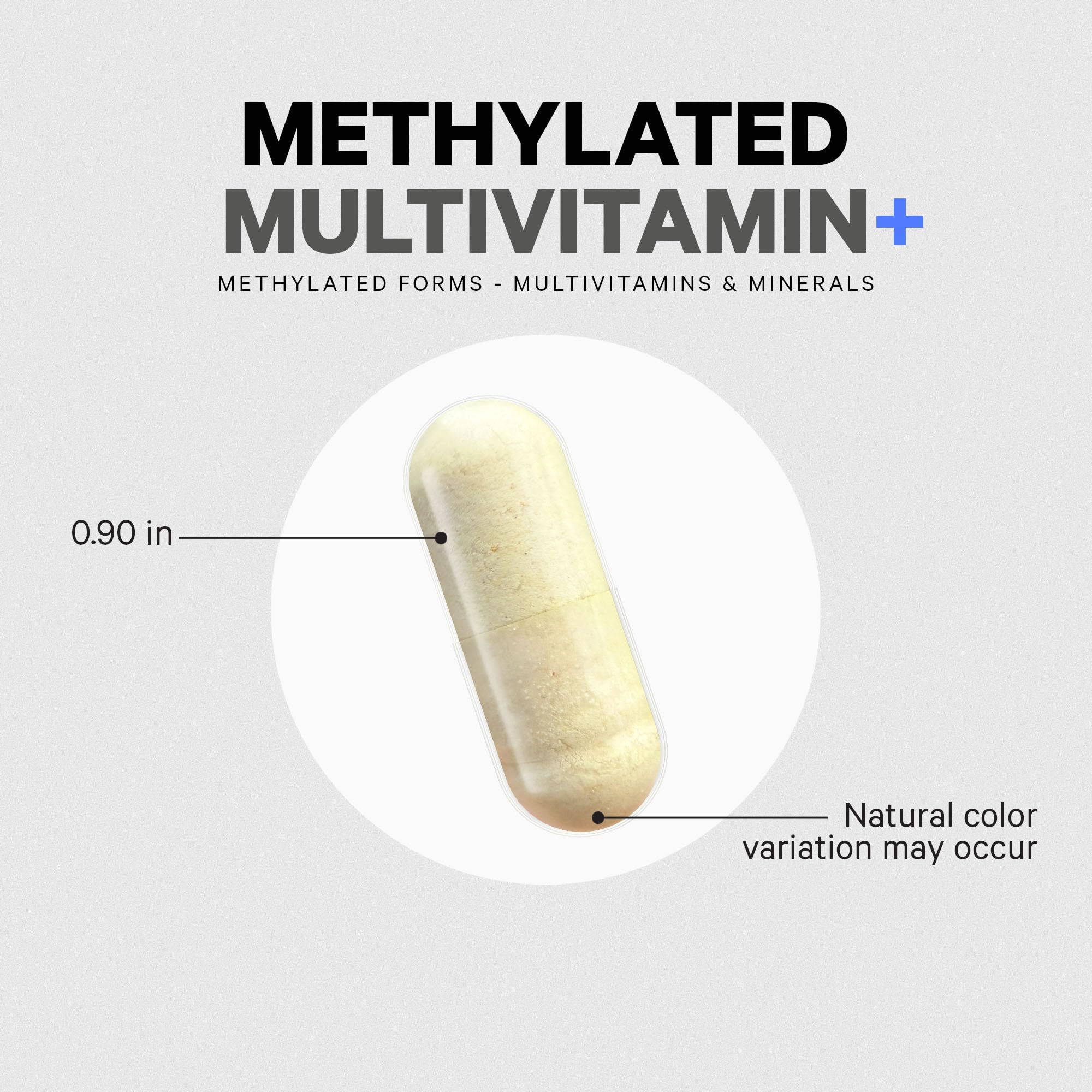 Codeage Methylated Multivitamin manufactured in USA stamp emphasizes quality