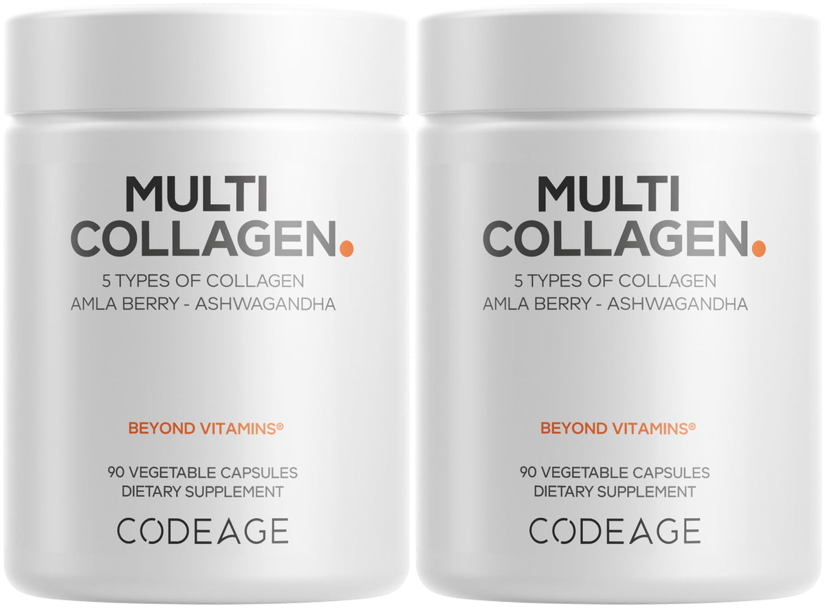 Codeage Multi Collagen bottle front view for daily support.