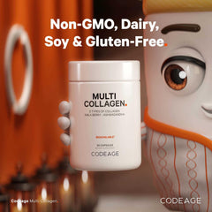 Codeage Multi Collagen nutrition label highlights collagen types and amino acids