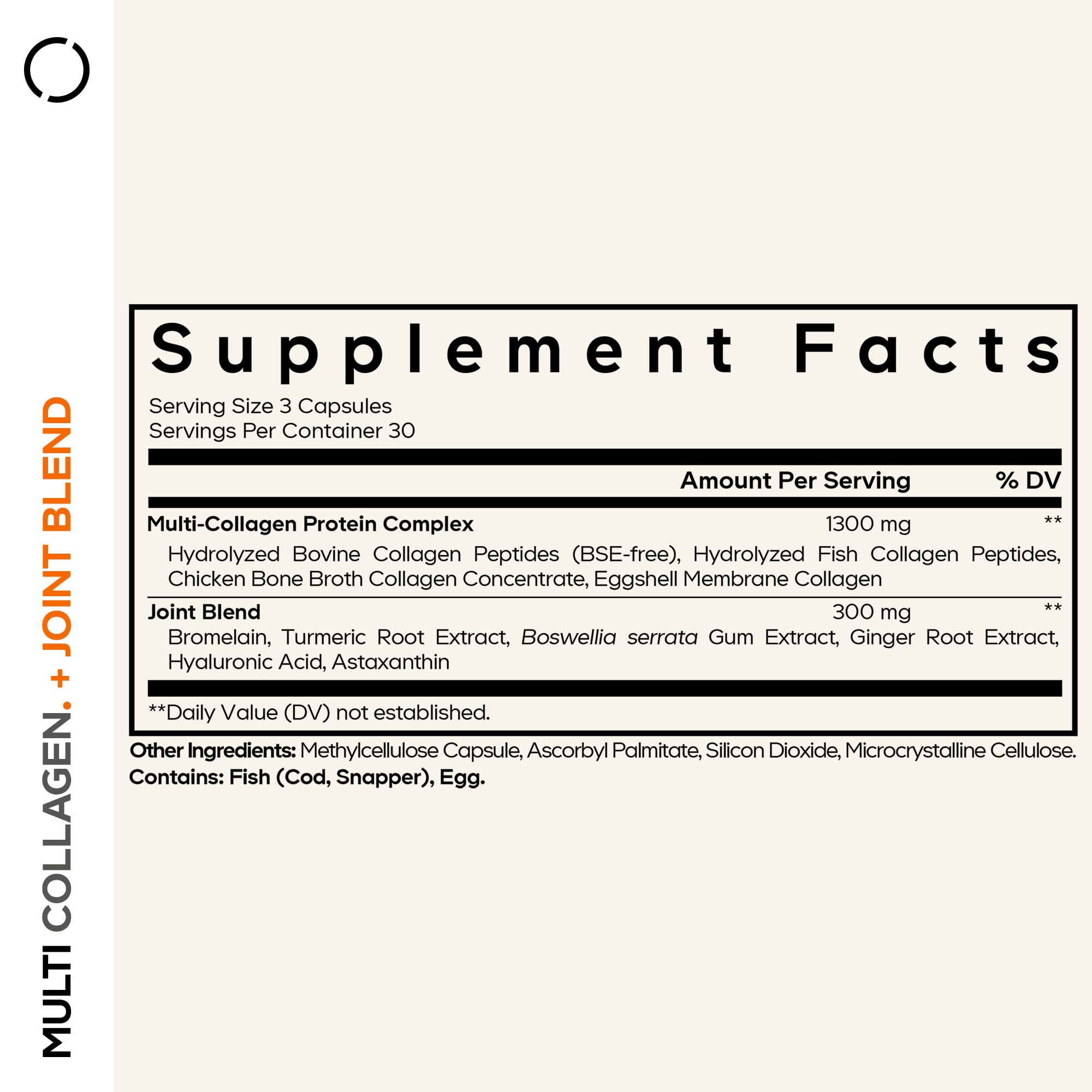 Codeage capsules featuring bromelain and collagen for enzyme-assisted formulation