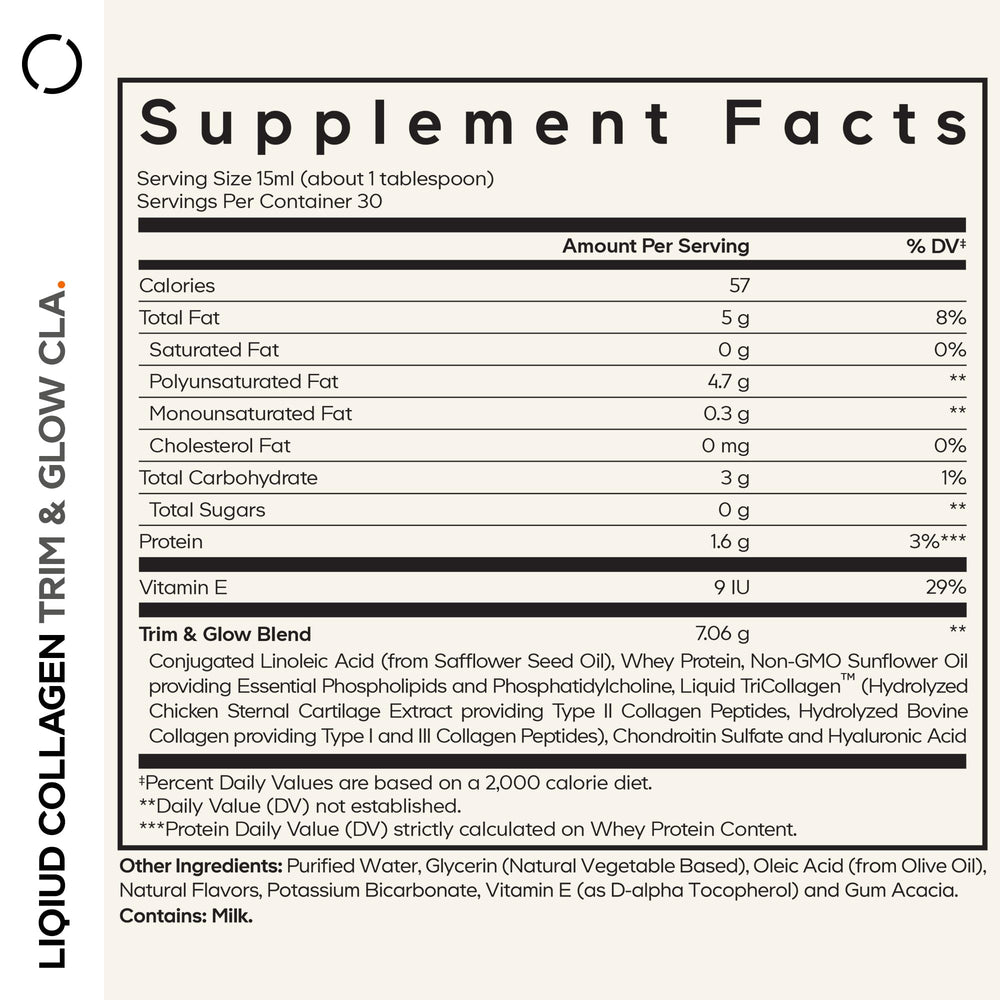 Codeage Nanofood CLA HA Liposomal Serve with safflower oil highlights CLA delivery