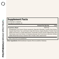 Codeage Polyphenols Green Tea Extract capsules provide a decaf polyphenol source.