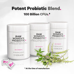 Codeage Raw Women's Probiotic+ raw fruit and vegetable prebiotic blend