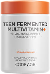 Codeage Teen Multivitamin bottle front for daily teen nutrition