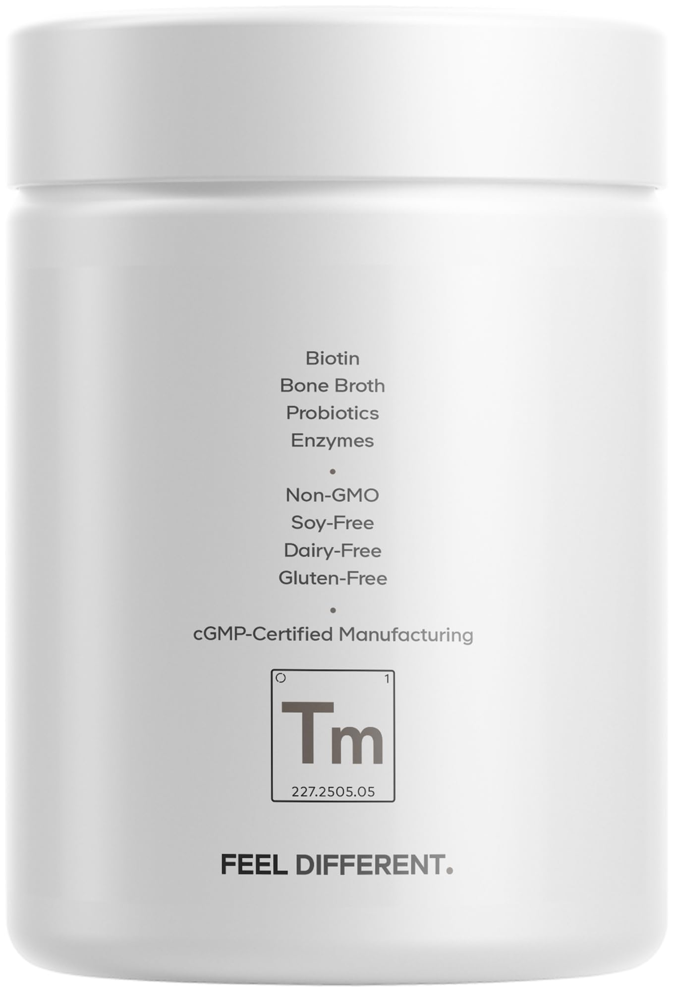 Codeage Teen Multivitamin+ Platinum nutrition facts panel for informed choices.