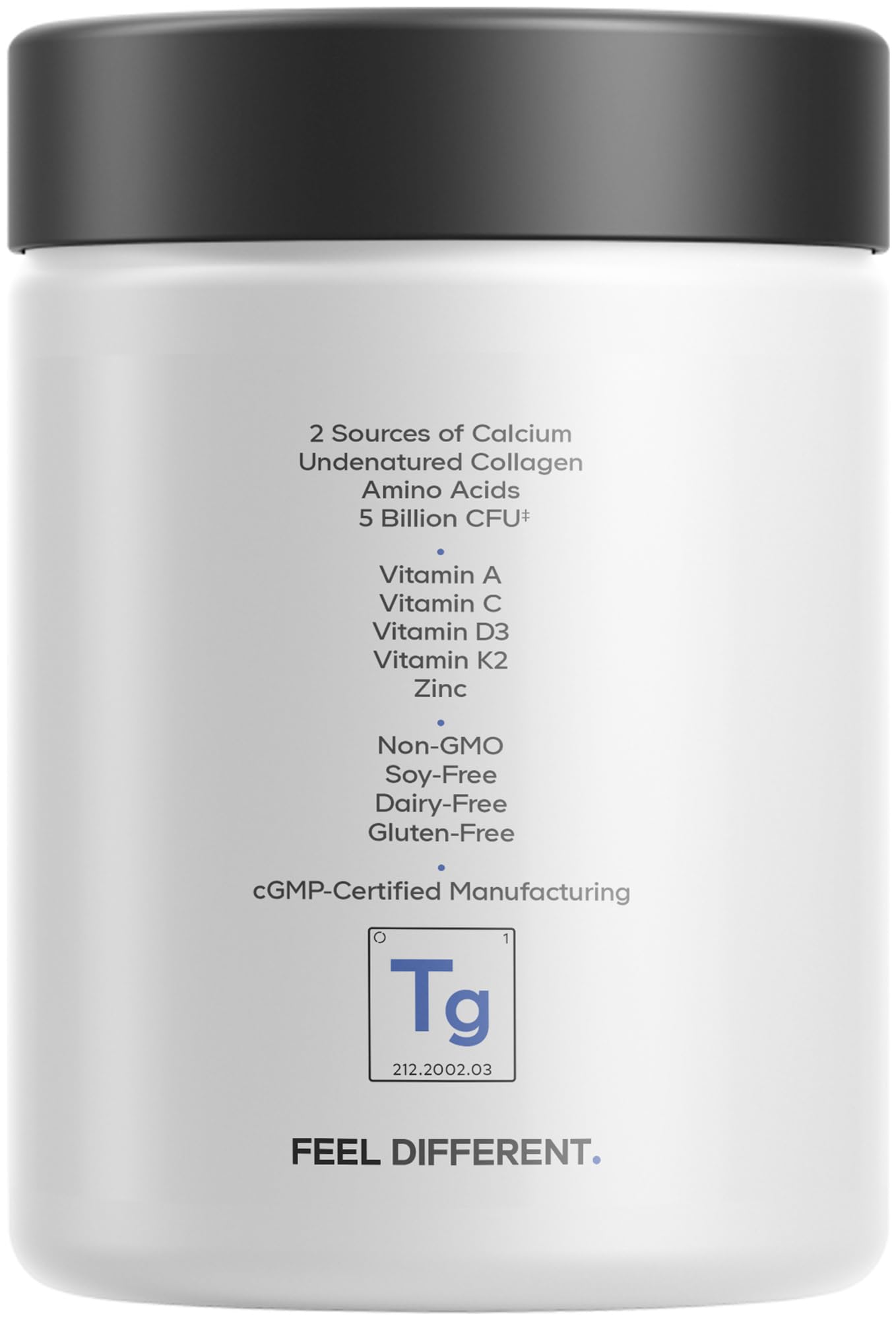 Codeage Teeth & Gums allergen-free format: dairy-free, gluten-free, soy-free