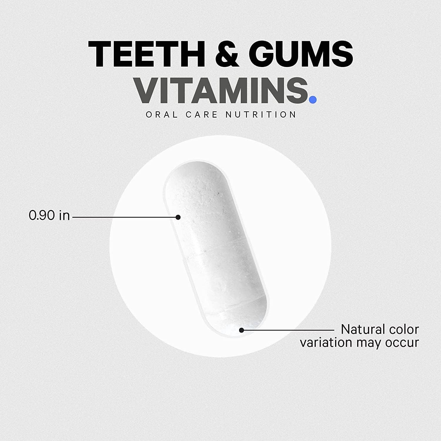 Codeage Teeth & Gums made in USA badge signaling quality manufacturing.