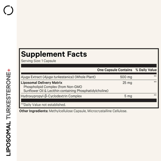 Codeage Turkesterone capsules close-up highlighting 500 mg potency for workouts.