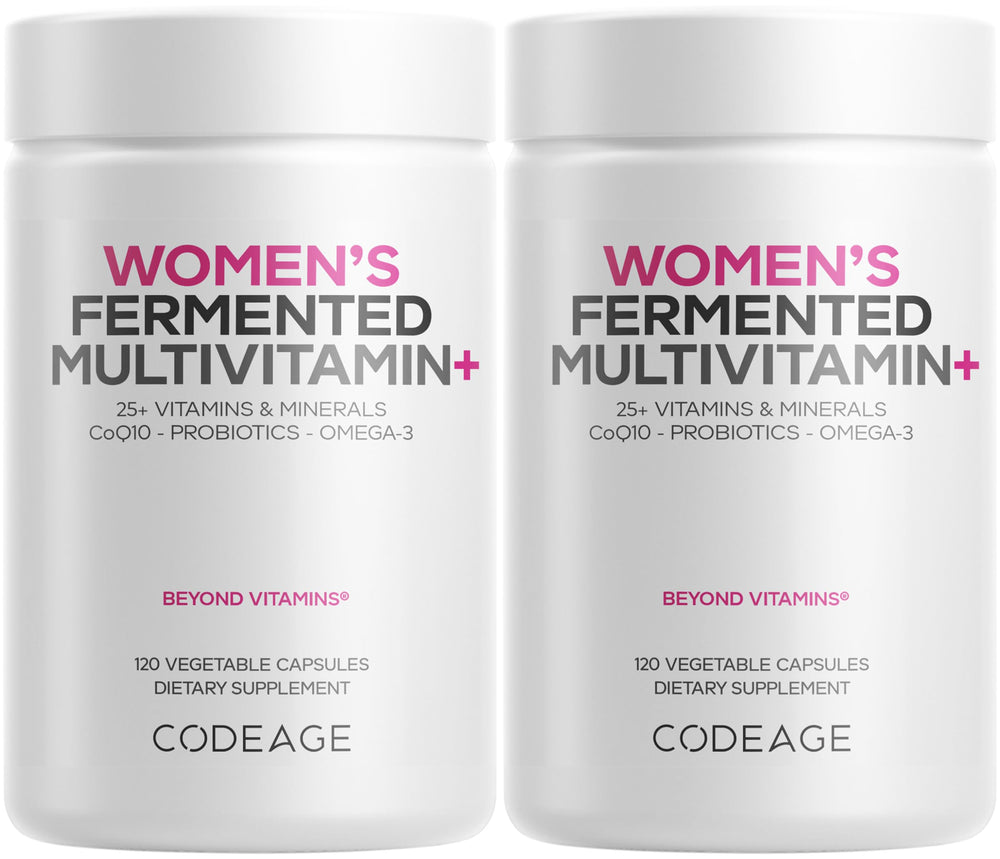 Codeage Women’s Daily Multivitamin bottle front showing label for daily wellness