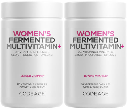 Codeage Women’s Daily Multivitamin bottle front showing label for daily wellness