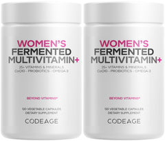 Codeage Women’s Daily Multivitamin bottle front showing label for daily wellness