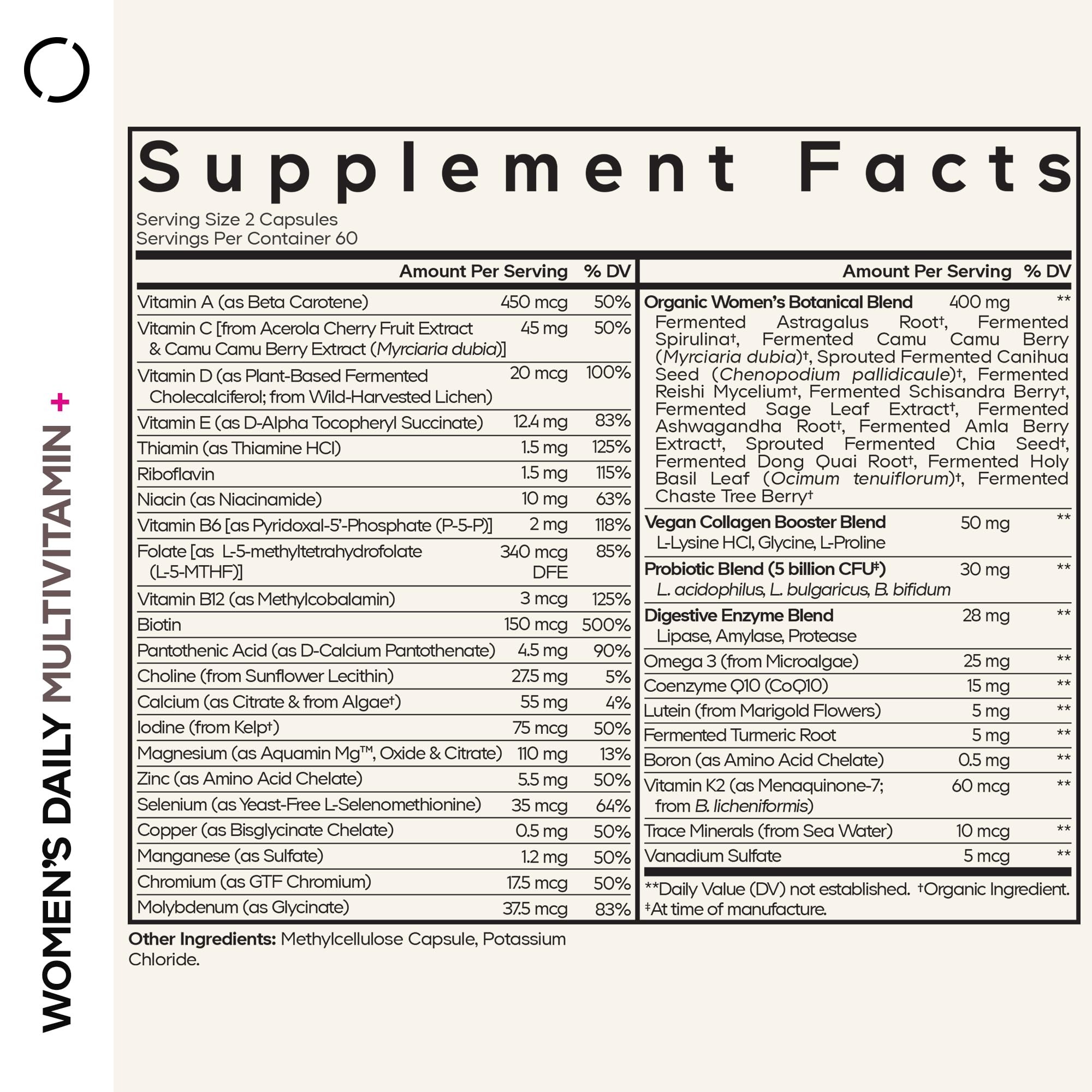 Codeage fermented nutrients image highlights enhanced absorption for daily use
