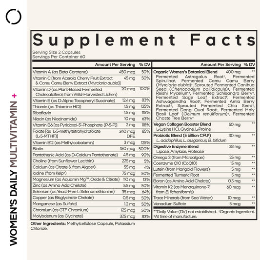 Codeage fermented nutrients image highlights enhanced absorption for daily use