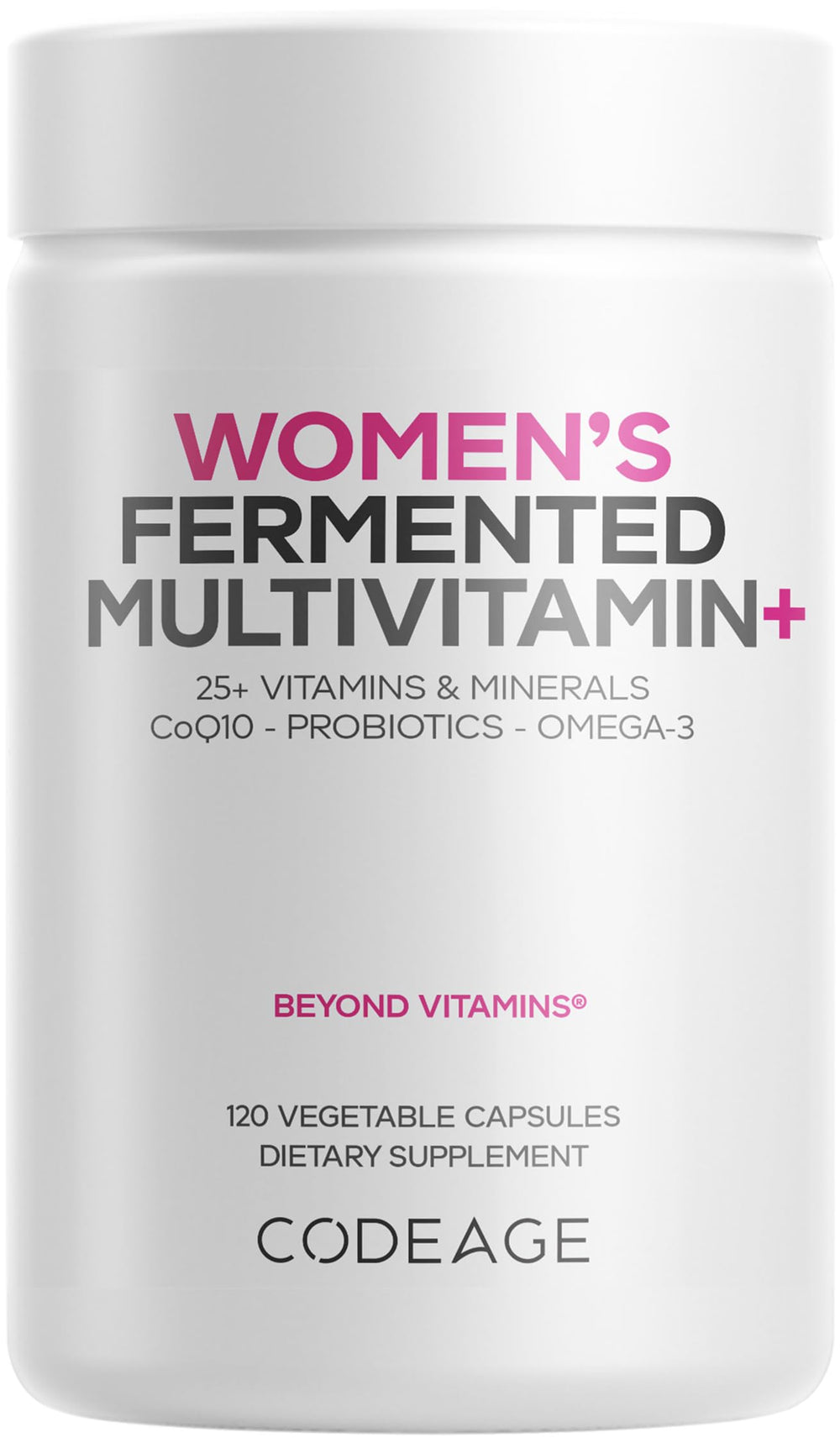 Codeage Women's Daily Multivitamin ingredients provide a broad nutrient profile for daily vitality