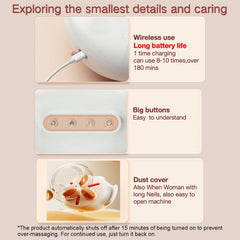 Cofamuthr soothing heat enhances daily abdominal relaxation.