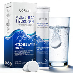 COFUNEE hydrogen tablets with 80mg magnesium for steady energy support