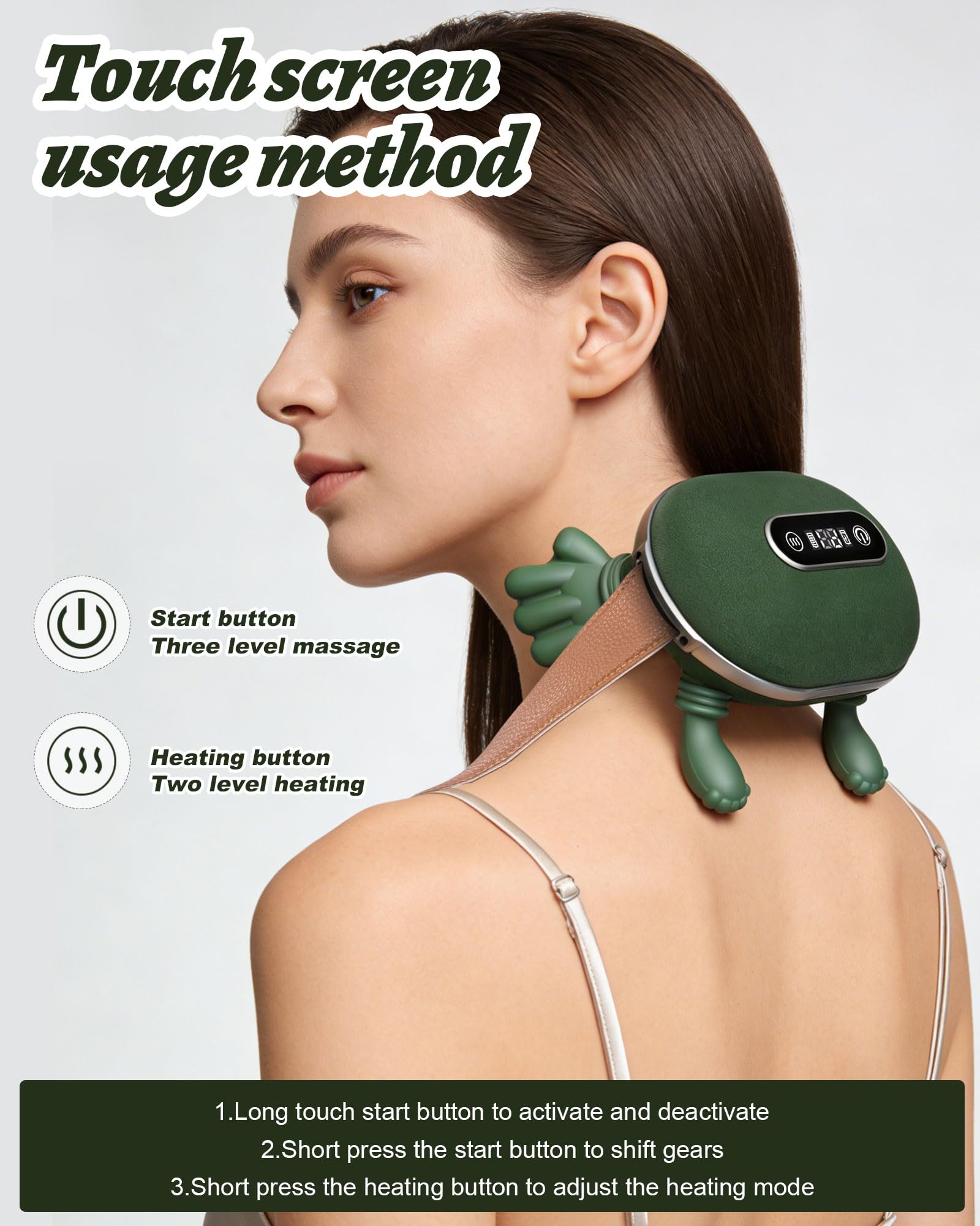 Cokxiore bionic palm structure close up focusing on neck and shoulders