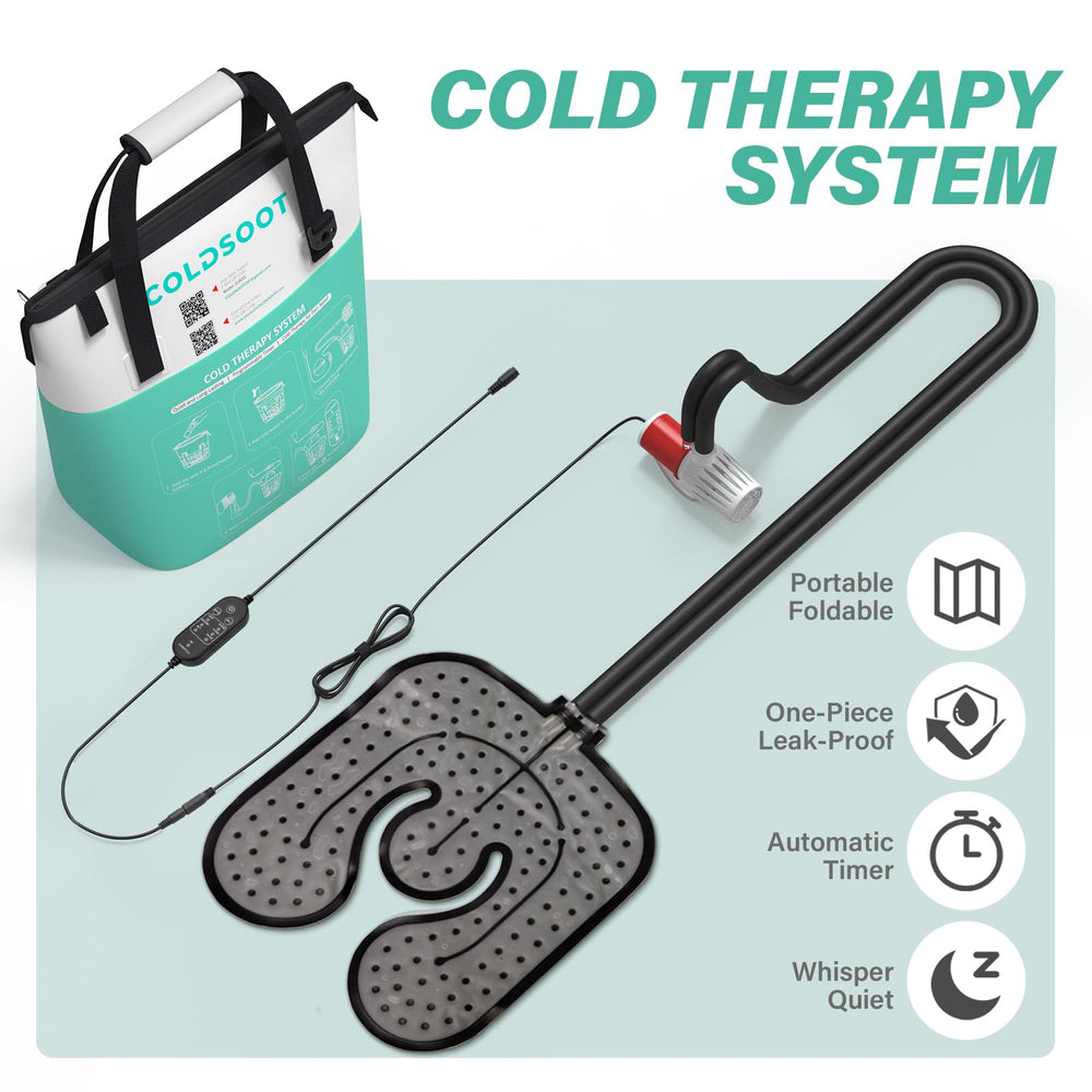 COLDSOOT adjustable elastic straps secure placement on joints during use