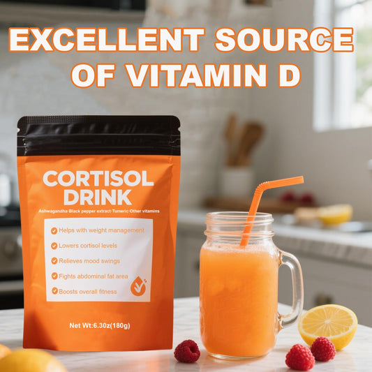 COLEPSW Cortisol Drink Powder scoop included for precise daily servings.