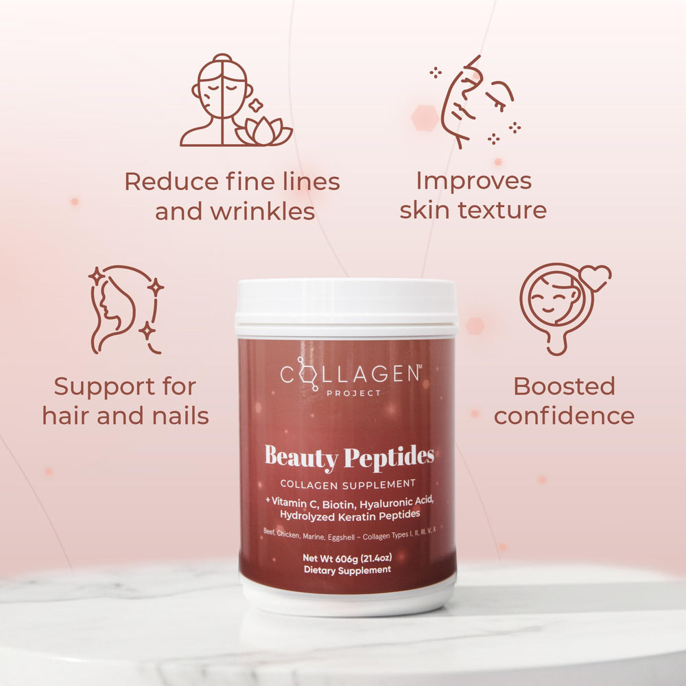 Collagen Project vitamin C boost supports brightness and antioxidant protection