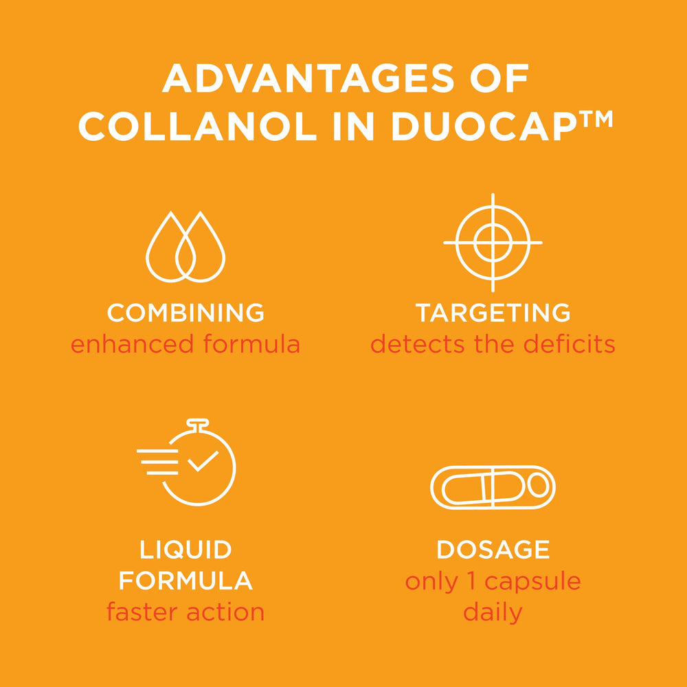 Collanol active lifestyle scene hints at everyday joint wellness.