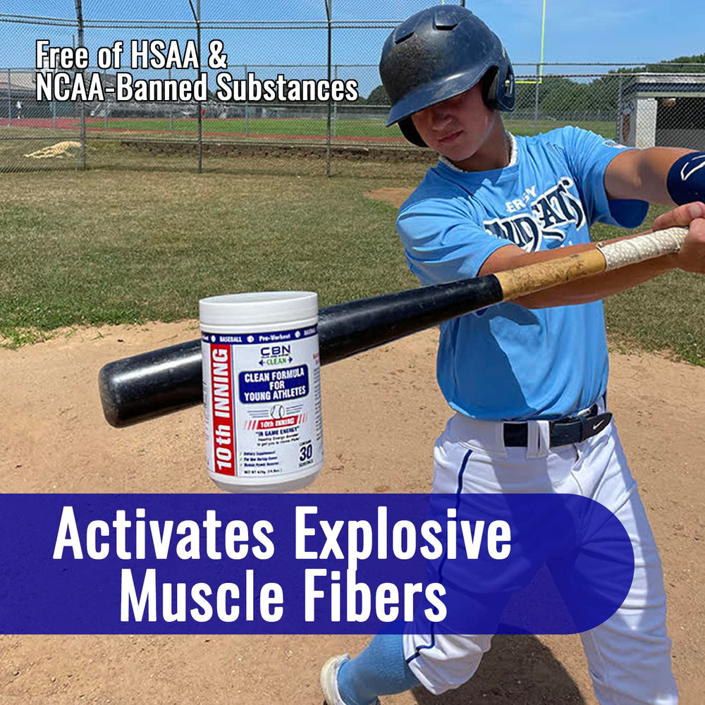 College Bound Nutrition 10th Inning athlete-ready serving for pre-game energy