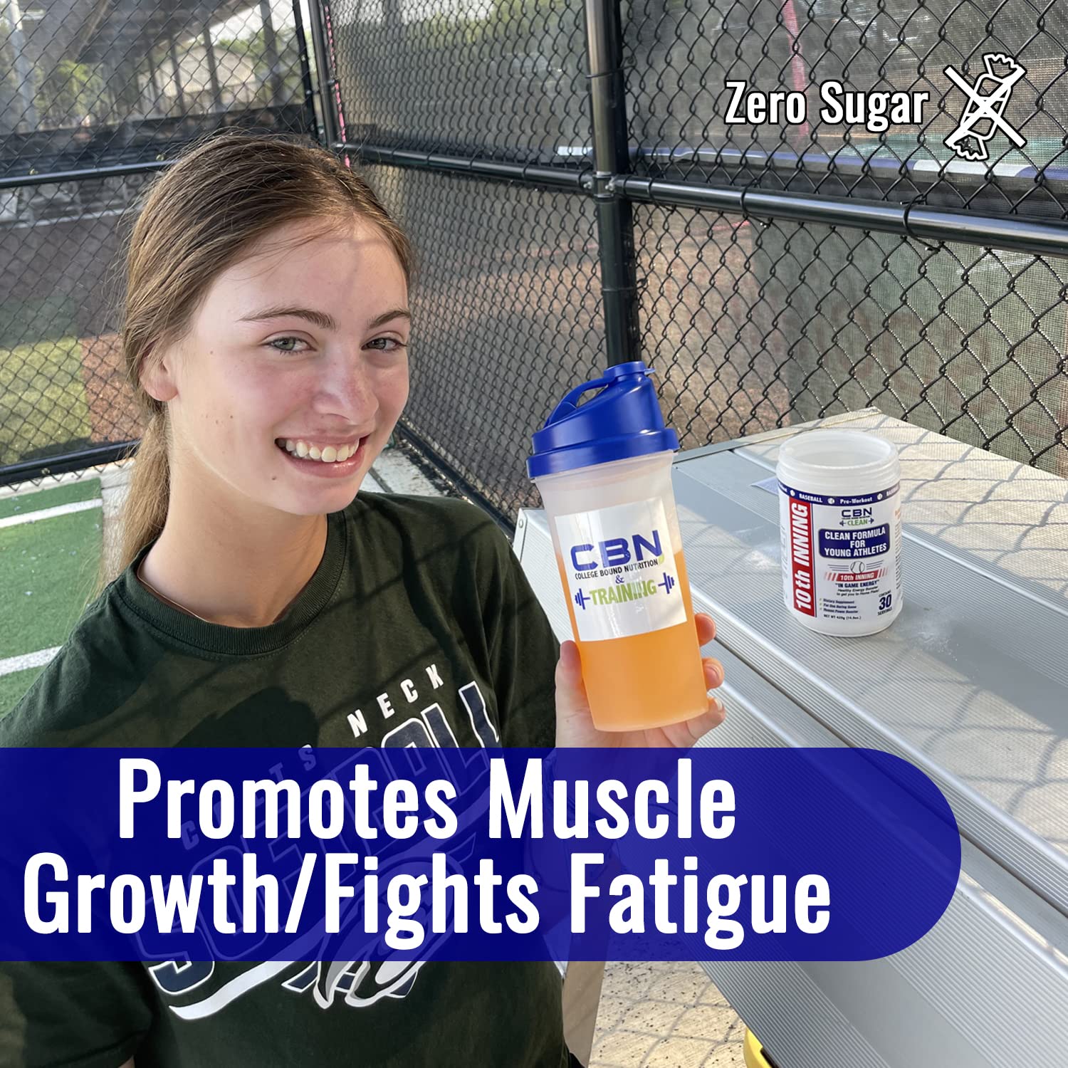 College Bound Nutrition 10th Inning in-game energy boost during a fast-paced inning