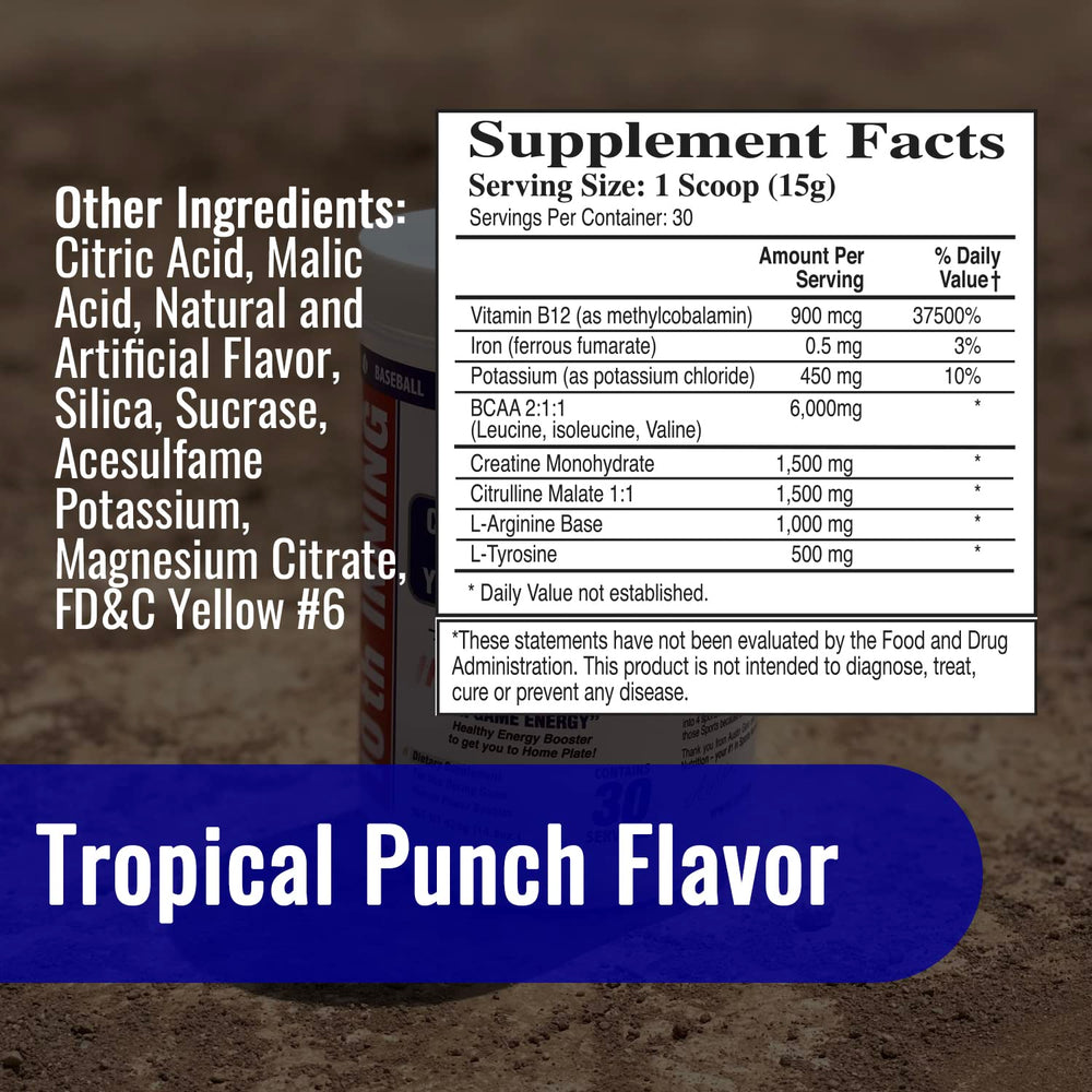 College Bound Nutrition 10th Inning used in team training to elevate drills