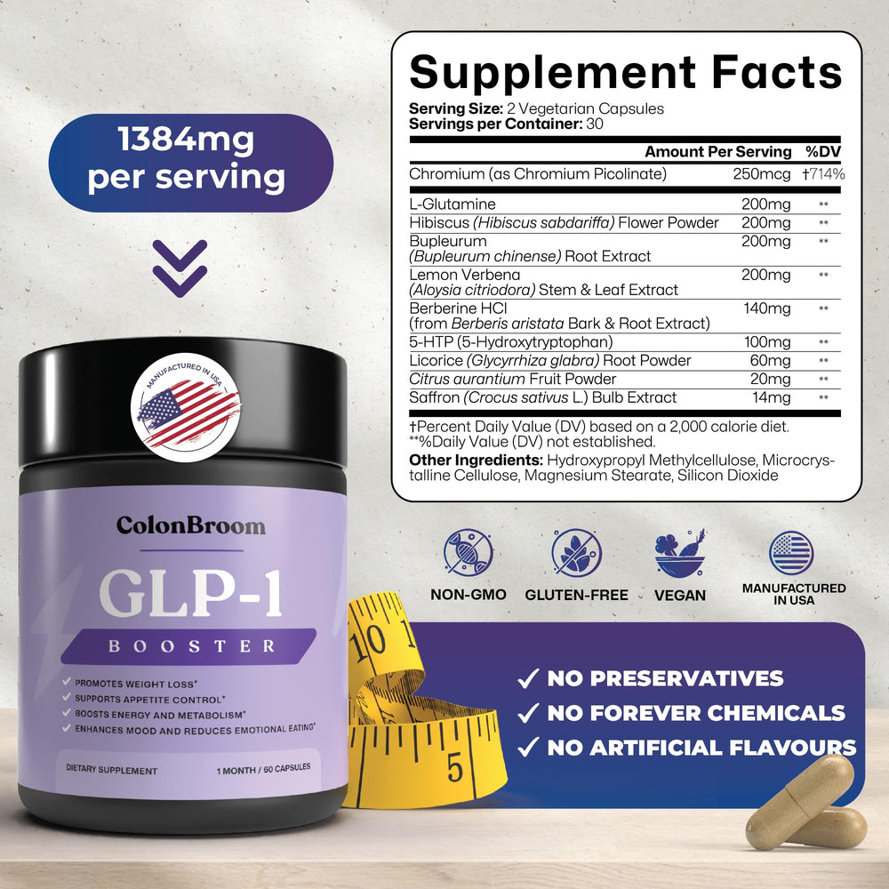 ColonBroom GLP-1 diet-friendly use visuals for daily routine and wellbeing.