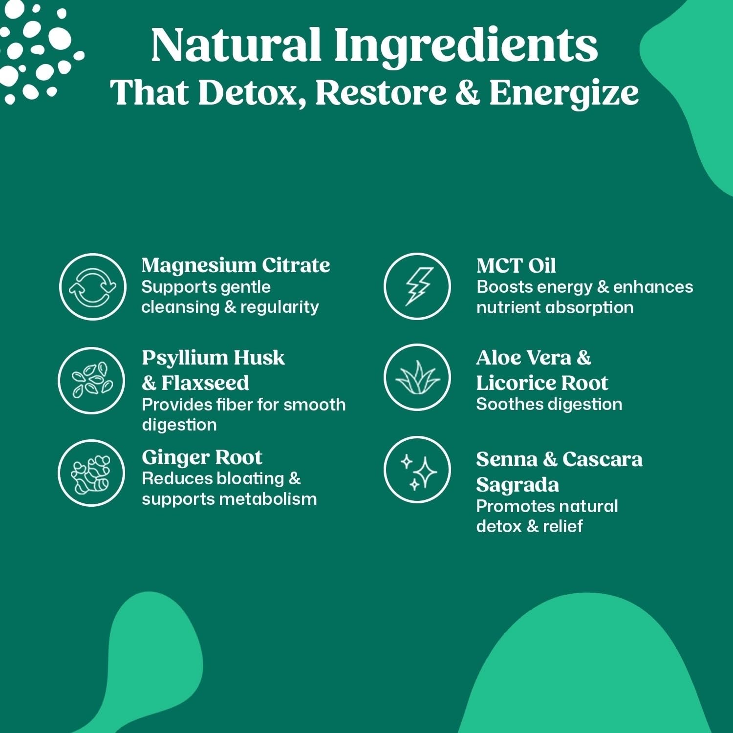 ColonBroom MCT oil ingredient visual emphasizing energy support