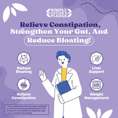ColonSweep gluten-free digestive support powder in a glass with water
