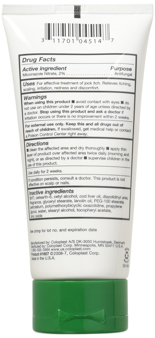 Coloplast Baza Moisture Barrier Cream label shows USA-made quality and trusted branding