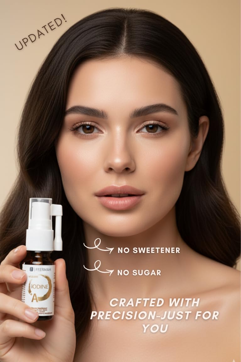 Colorlife thyroid-energy sublingual spray shown for daily use.