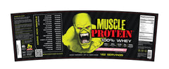 COLOSSAL LABS Muscle Protein Whey Powder 25g serving scoop ready to mix