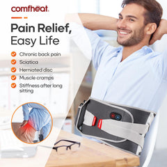 Comfheat bionic support strips support posture during long workdays