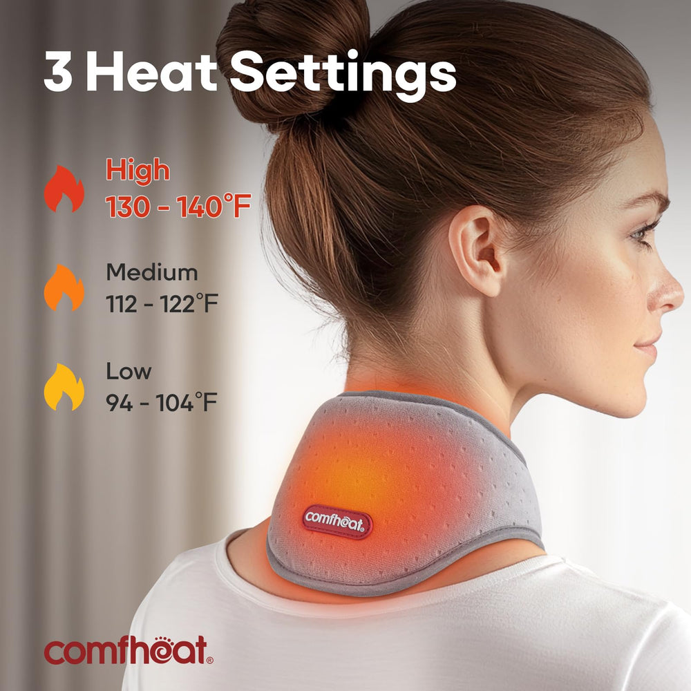 Ergonomic Comfheat design with adjustable Velcro for secure fit