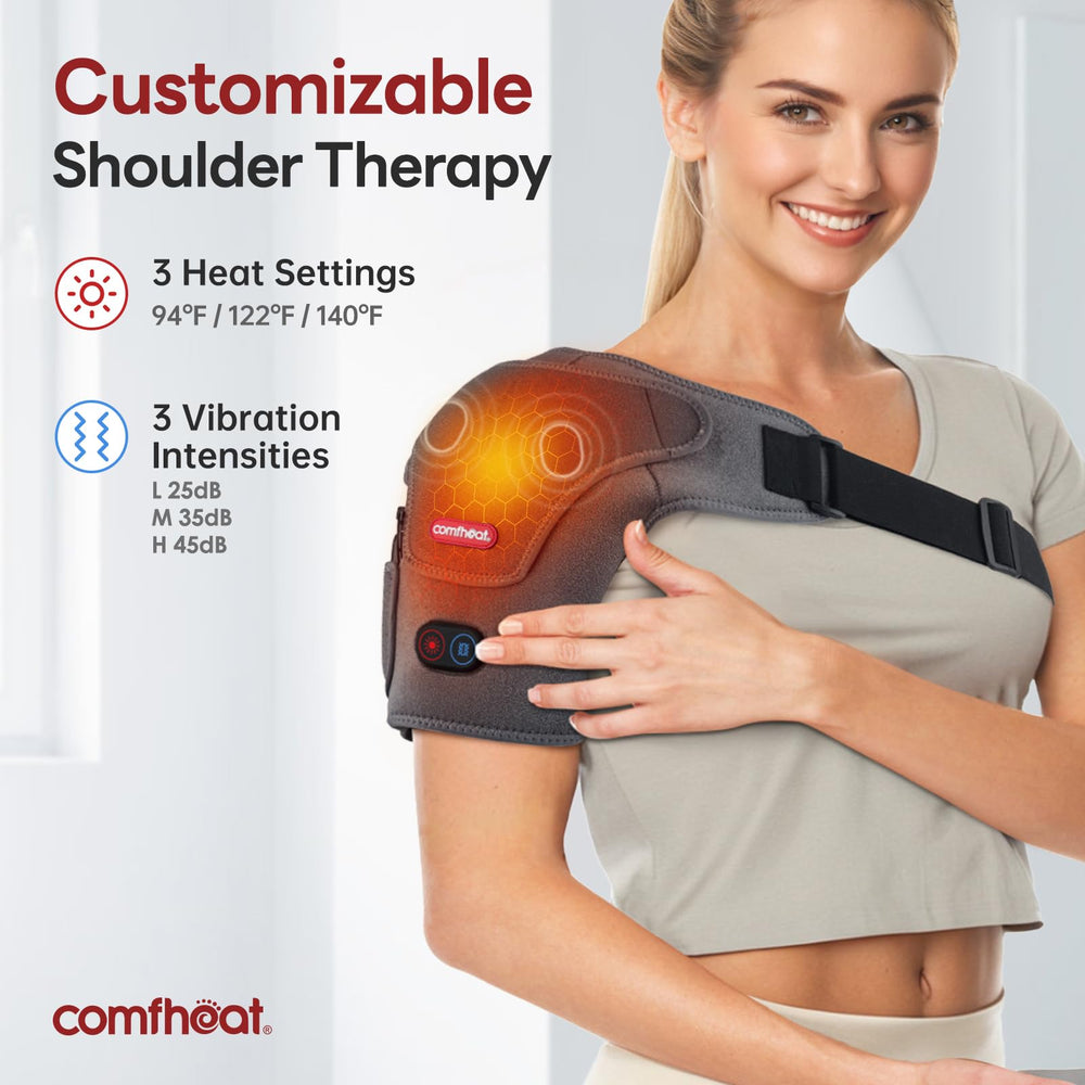 comfheat heat level controls let you tailor warmth to your needs